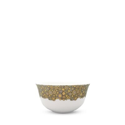 Caskata Ellington Shimmer Small Bowl Gold Platinum BOSBL-115, MPN: BOSBL-115, 817325018067