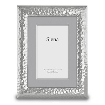 Hammered 4X6 Photo Picture Frame Silver-plated GM17214, MPN: GM17214, 820036019650