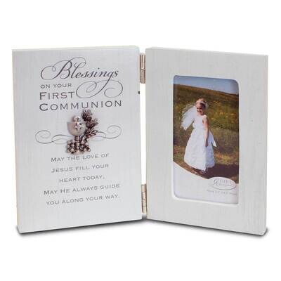 First Communion Hinged Picture Frame with Chalice Boxed GM21190, MPN: GM21190, 785525296922