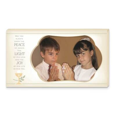 Peace Light Joy Communion Horizontal Picture Frame with Easel Boxed GM21189, MPN: GM21189, 78552529…