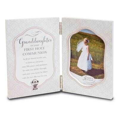 Granddaughter Communion Hinged Picture Frame with Chalice Boxed GM21194, MPN: GM21194, 785525296939