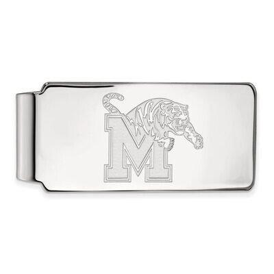 University of Memphis Money Clip Sterling Silver SS017UMP, MPN: SS017UMP, 886774711201