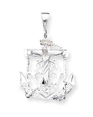 Mariner Cross Pendant Sterling Silver QC503, MPN: QC503, 883957281629
