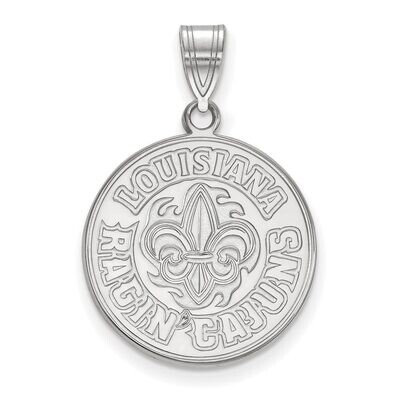 University of Louisiana at Lafayette Large Pendant 10k White Gold 1W002USL, MPN: 1W002USL, 88677476…