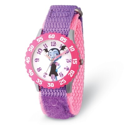Disney Kids Vampirina Purple Strap Time Teacher Watch  XWA5795, MPN: XWA5795, 842885102680