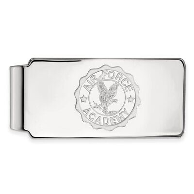 United States Air Force Academy Money Clip Crest Sterling Silver SS026USA, MPN: SS026USA, 886774702…