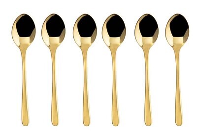 Sambonet Cake &amp; Coffee 6 Piece Moka Spoon Taste 52553G37, MPN: 52553G37, 790955147270