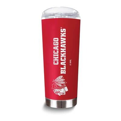 NHL Chicago Blackhawks Stainless Roadie Tumbler GM26122-BLA, MPN: GM26122-BLA, 737538442018