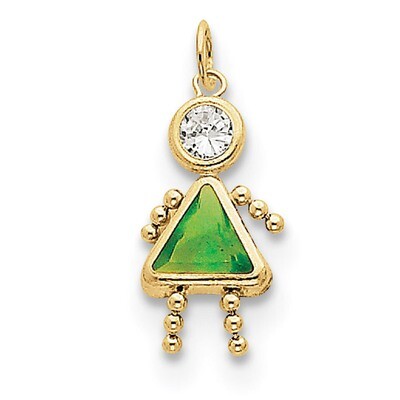 August Girl Birthstone Charm 10k Gold 10XCK170, MPN: 10XCK170, 716838192694