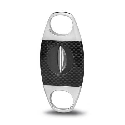 Jaws Serrated V-Cut Cigar Cutter Black Carbon GM23322, MPN: GM23322, 894236019048