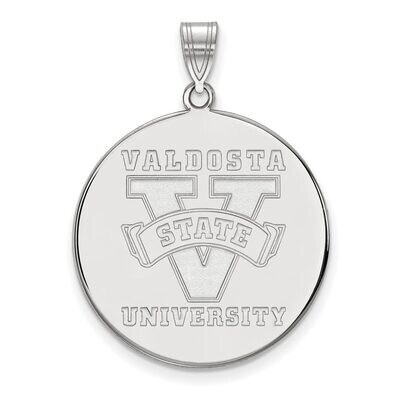 Valdosta State University x-Large Disc Pendant 14k White Gold 4W002VSU, MPN: 4W002VSU, 886774828336