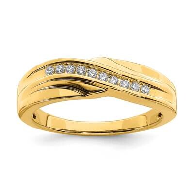 Men&#39;s Diamond Bridal Band 14k Gold RM6411B-015-YAA, MPN: RM6411B-015-YAA, 196904148204