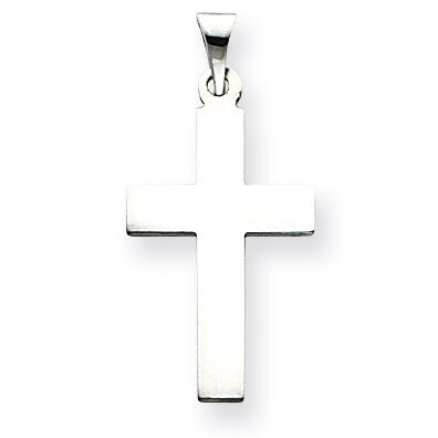 Cross Pendant 14k White Gold XR490, MPN: XR490, 886774151854