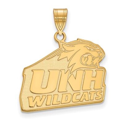 University of New Hampshire Large Pendant 10k Yellow Gold 1Y004UNH, MPN: 1Y004UNH, 886774801964