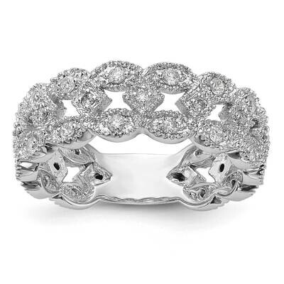 Diamond Band 14k White Gold RM3426B-050-WAA, MPN: RM3426B-050-WAA, 883957902173