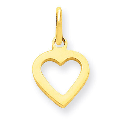 Heart Charm 14k Gold D604, MPN: D604, 886774257839