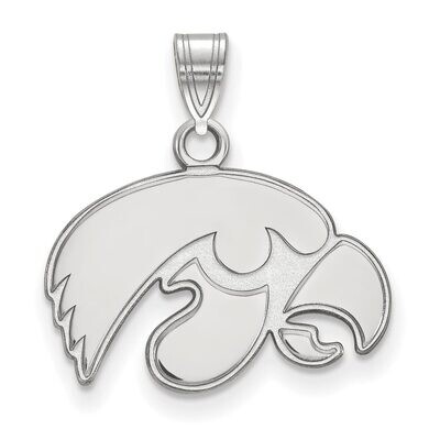 University of Iowa Small Pendant 14k White Gold 4W002UIA, MPN: 4W002UIA, 886774827704