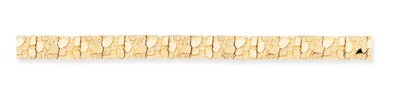 9.5mm Nugget Bracelet 8 Inch 14k Gold NB10-8, MPN: NB10-8, 883957487830