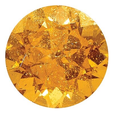 Spessartite Garnet 4mm Round AAA Quality Gemstone GS-0400-RDF-AAA, MPN: GS-0400-RDF-AAA,