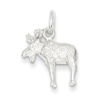 Moose Charm Sterling Silver QC2582, MPN: QC2582, 883957906164