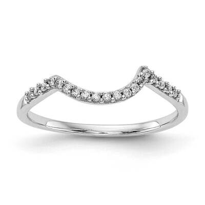 Diamond Wedding Band 14k White Gold RM2540B-010-WAA, MPN: RM2540B-010-WAA,