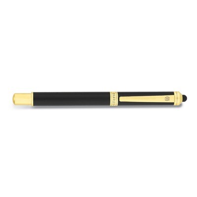 Charles Hubert Black &amp; Gold-tone Banded Fountain Pen GM18987, MPN: GM18987, 811233015354
