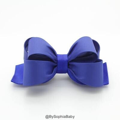 Royal Blue Bow Hair Clip Blue Girls Hair Clip Big Bow Hair Clip Toddler Hair Clip Girls Bow Hair Cl…