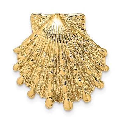 Small Lion&#39;S Paw Shell Slide 14k Gold D2860, MPN: D2860, 637218049141