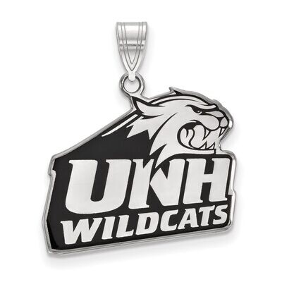 University of New Hampshire Large Enamel Pendant Sterling Silver SS014UNH, MPN: SS014UNH, 886774726…