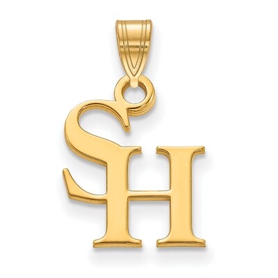 Sam Houston State University Medium Pendant Gold-plated Silver GP003SHS, MPN: GP003SHS, 886775000000
