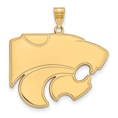 Kansas State University x-Large Pendant 14k Yellow Gold 4Y005KSU, MPN: 4Y005KSU, 886774864129