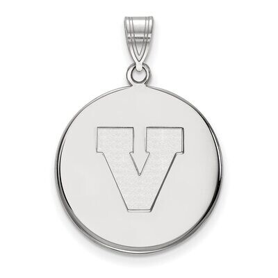 University of Virginia Large Disc Pendant Sterling Silver SS080UVA, MPN: SS080UVA, 886774718392