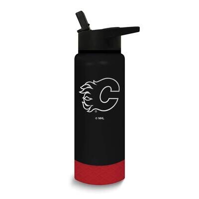 NHL Calgary Flames Stainless JR Water Bottle GM26114-FLA, MPN: GM26114-FLA,