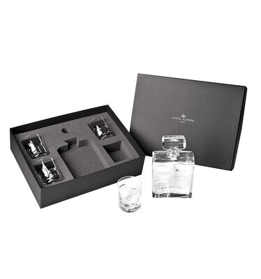 Vista Alegre Portrait Case With Whisky Decanter And 4 Old Fashion 48000347, MPN: 48000347, 56018753…