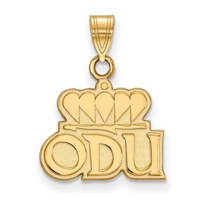 Old Dominion University Small Pendant 10k Yellow Gold 1Y019ODU, MPN: 1Y019ODU, 886774811482