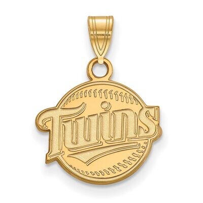 Minnesota Twins Small Pendant 14k Yellow Gold 4Y020TWN, MPN: 4Y020TWN, 886774875699