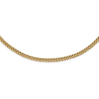 17 Inch Fancy Link Necklace 14k Gold Polished SF2413-17, MPN: SF2413-17, 191101981111