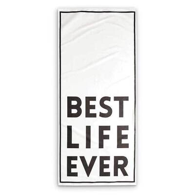 Best Life Ever Quick Dry Oversized Beach Towel GM24899, MPN: GM24899, 195002007345