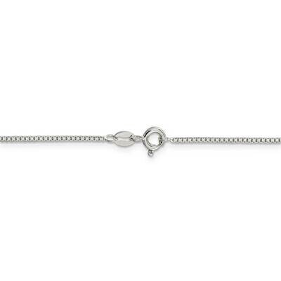 26 Inch 1.10mm Box Chain Sterling Silver QBX022-26, MPN: QBX022-26, 886774097299