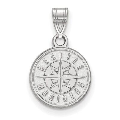 Seattle Mariners Small Pendant 14k White Gold 4W001MRN, MPN: 4W001MRN, 886774824345