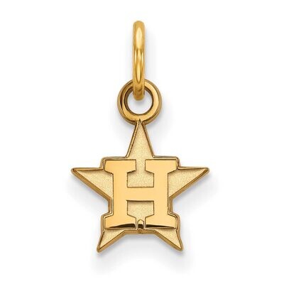 Houston Astros x-Small Pendant 14k Yellow Gold 4Y011AST, MPN: 4Y011AST, 886774870878