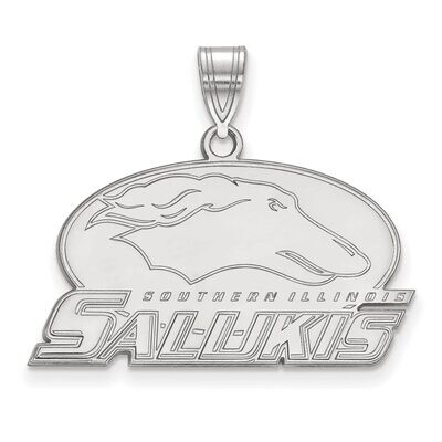 Southern Illinois University Medium Pendant 14k White Gold 4W025SIU, MPN: 4W025SIU, 886774844435