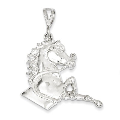 Horse Charm Sterling Silver QC2650, MPN: QC2650, 883957906379