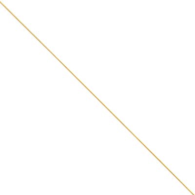 0.80mm Octagonal Snake Chain 24 Inch 14k Gold OSA080-24, MPN: OSA080-24, 886774431406