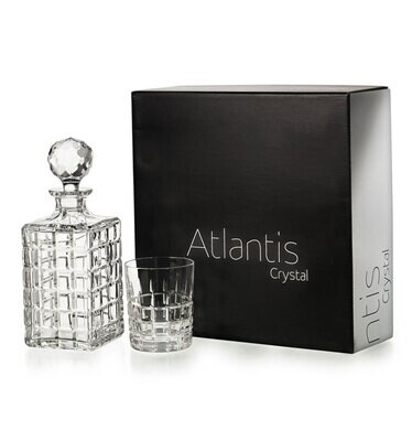 Vista Alegre Helsinky Case With Whisky Decanter And 4 Old Fashion 48000328, MPN: 48000328, 0