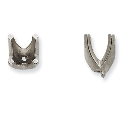 Round 4-Prong Center Head 1.25ct. Setting 14k White WG2617-4, MPN: WG2617-4,