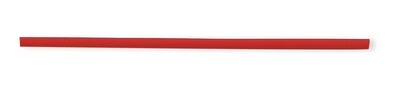 18 Inch 14mm Strawberry Rubber Cord Necklace Sterling Silver QG1270-18, MPN: QG1270-18, 191101274688