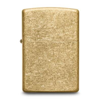Zippo Tumbled Brass Lighter GM25809, MPN: GM25809, 191693204377