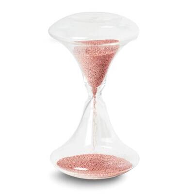 Hand Blown Glass and Bronze Electroplated Bead 1 Min Sand Timer GM24151BP, MPN: GM24151BP, 79714030…