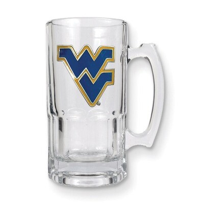 West Virginia University 1-liter Glass Macho Tankard GC3475, MPN: GC3475, 89006714777